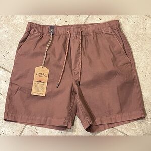 Faherty Red Pink ESSENTIAL DRAWSTRING SHORTS $108 NWT NEW Men’s M Medium Cotton
